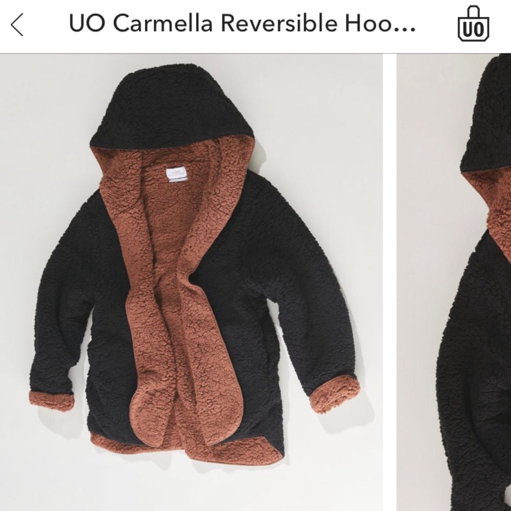 Urban Outfitters Carmella Reversible Hooded Teddy - image 7